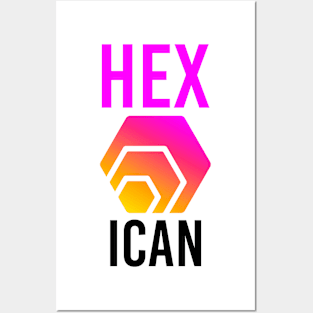 HEX Cryptocurrency Posters and Art